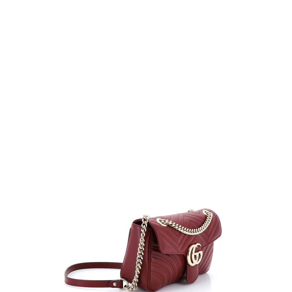 Gucci Gg Marmont Flap Bag Matelasse #243188G21B - Picture 2 of 8